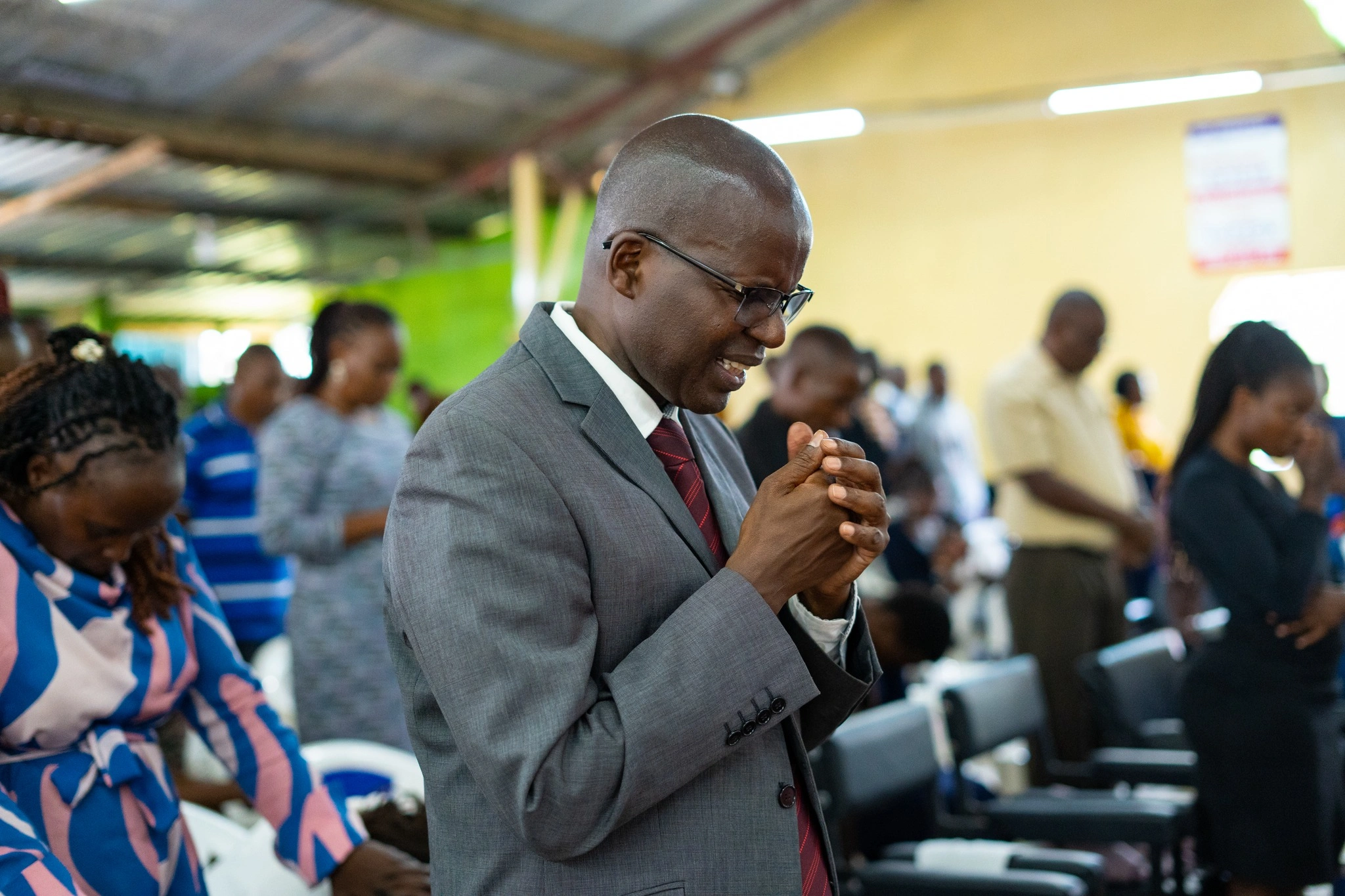 Church community gathering in Embakasi Nairobi