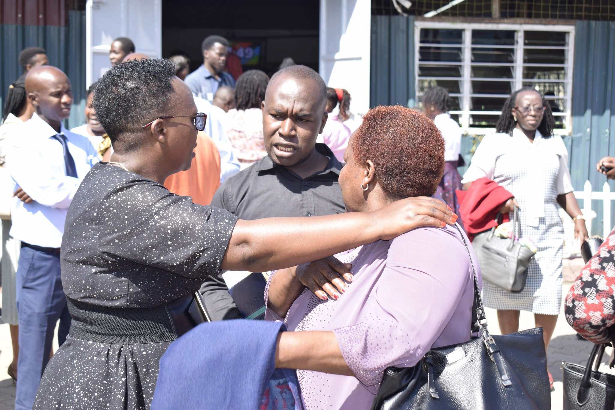 Prayer and fellowship at Deliverance Church Embakasi
